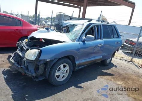 2003 Hyundai Santa Fe Gls/Lx из США, поврежденный, VIN KM8SC13D43U429235